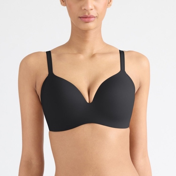 Knix WingWoman Wire Free Bra Size 7 in Black NWT - Picture 1 of 13